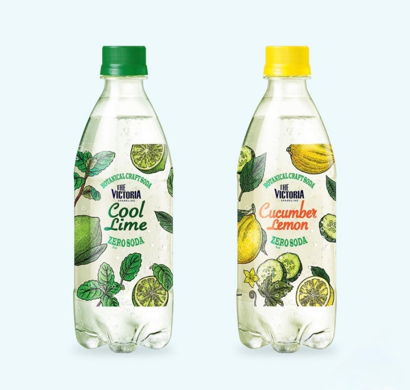 빅토리아 탄산수 신상 2종 리뷰 오이레몬 & 쿨라임 (오이헤이러 관점)