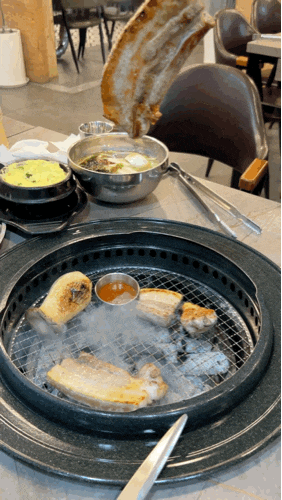 시흥 신천역 대야동 숯불 직화구이 삼겹살 맛집 올바른 통구이 올통