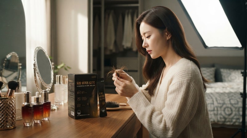 모발 콜라겐 3270 저분자로 꾸준히 먹으면 머리카락에도 도움이 될 수 있을까
