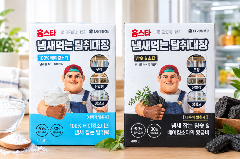냉장고 냄새 잡는 탈취제, 홈스타 냄새먹는 탈취대장 추천