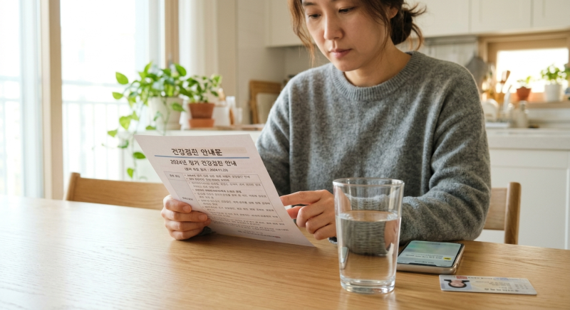 건강검진 전날 물 마셔도 되나요? 금식 기준과 검사별 주의사항
