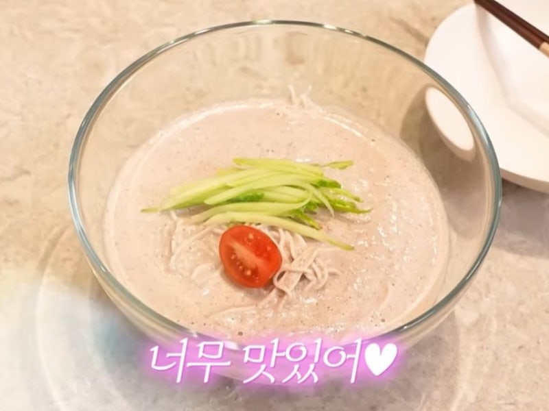 최화정 다이어트 콩국수 레시피｜불 없이 10분! 두유면으로 만드는 고단백 한 끼