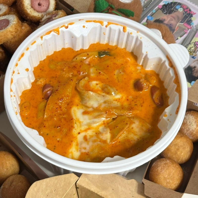 [후기] 추억의 국민학교 떡볶이｜로제떡볶이·바사삭 모둠튀김 밀키트 솔직 후기