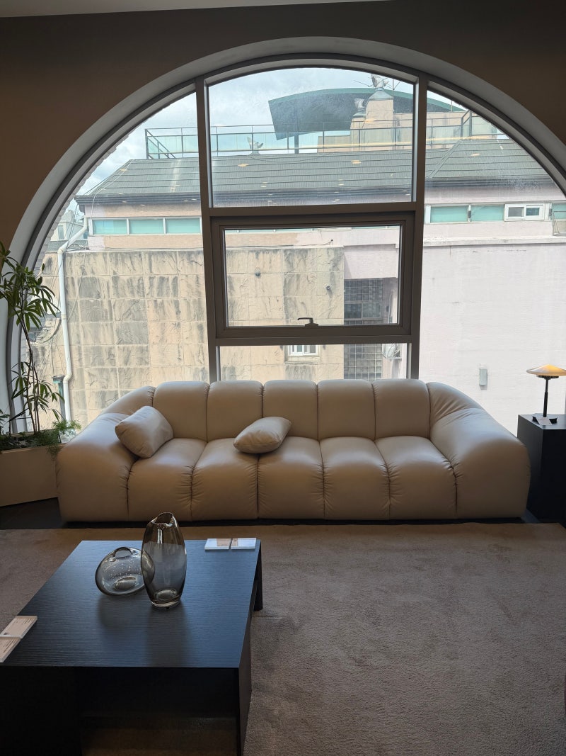 무브먼트랩 한남동 가구 쇼룸 잭슨카멜레온 무니토 소파