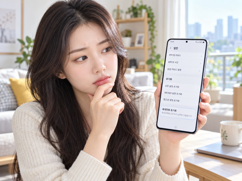 갤럭시 초기화 방법, 공장초기화 전에 반드시 확인할 것