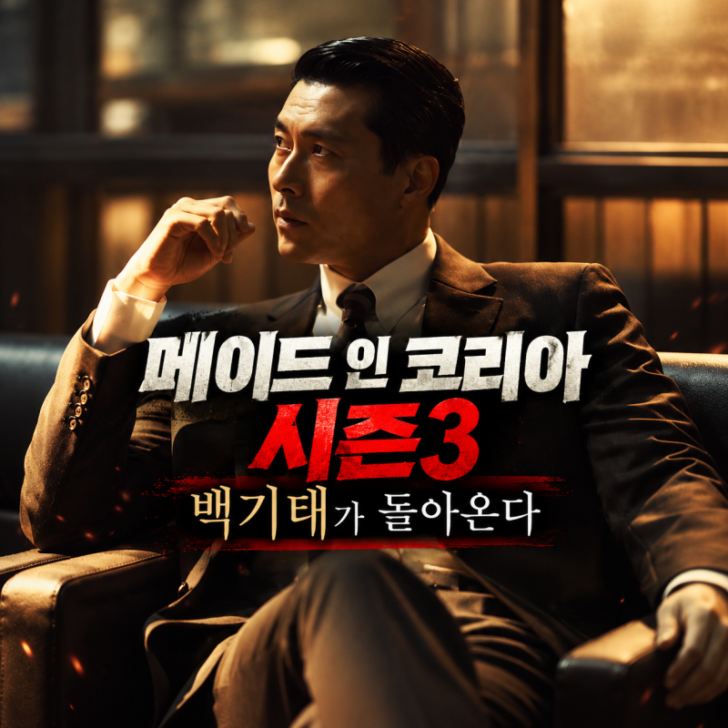 메이드 인 코리아 시즌3 나오나 현빈 백기태 생존과 문민정부 시대