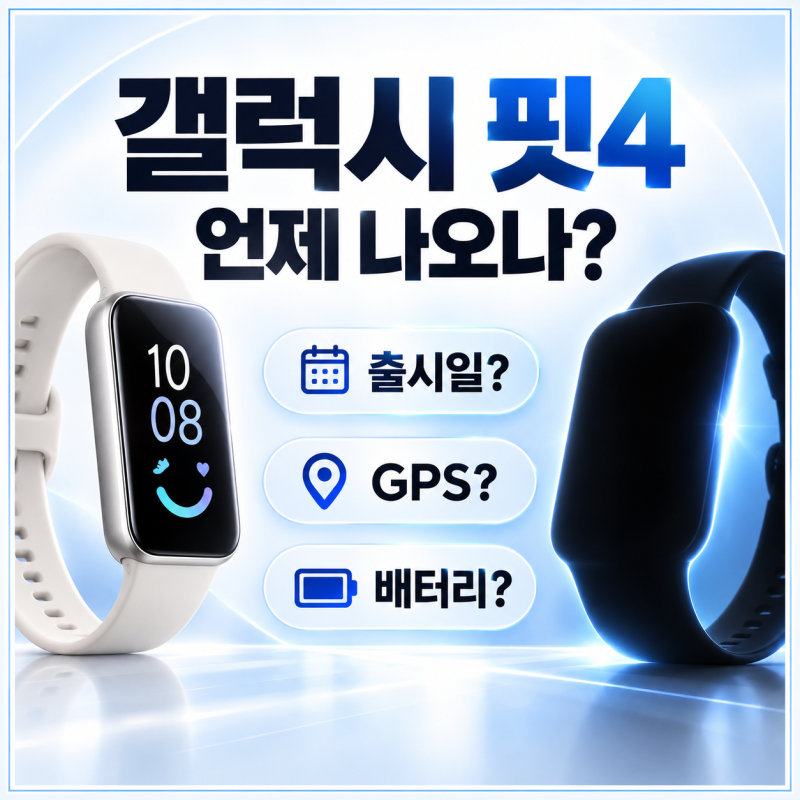 삼성 갤럭시 핏4 예상 출시일 스펙, 핏3와 달라질 점
