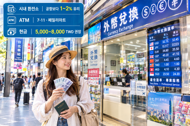 [대만7편]대만 eSIM·결제·현금, 출국 전 무엇을 준비해야 할까요?