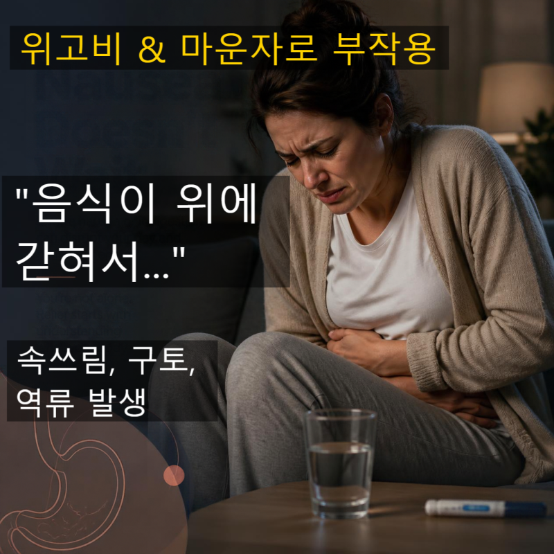 위고비 부작용 마운자로 후기, 33kg 뺀 풍자도 구토 때문에 중단한 이유
