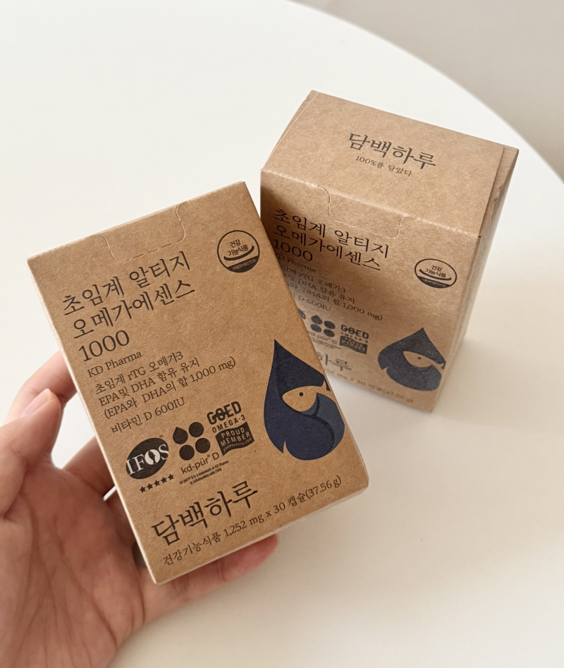 담백하루 오메가3 에센스 1000, 선택 기준부터 장단점까지