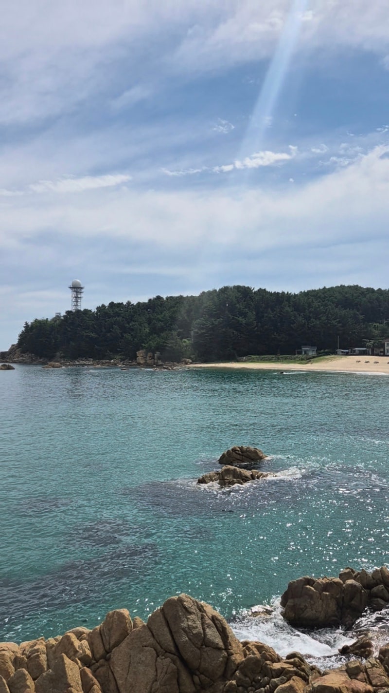 [강원도 여행] 늦여름~초가을에 다녀온 힐링 바다 여행 (양양 하조대, 주문진 아들바위 공원,....
