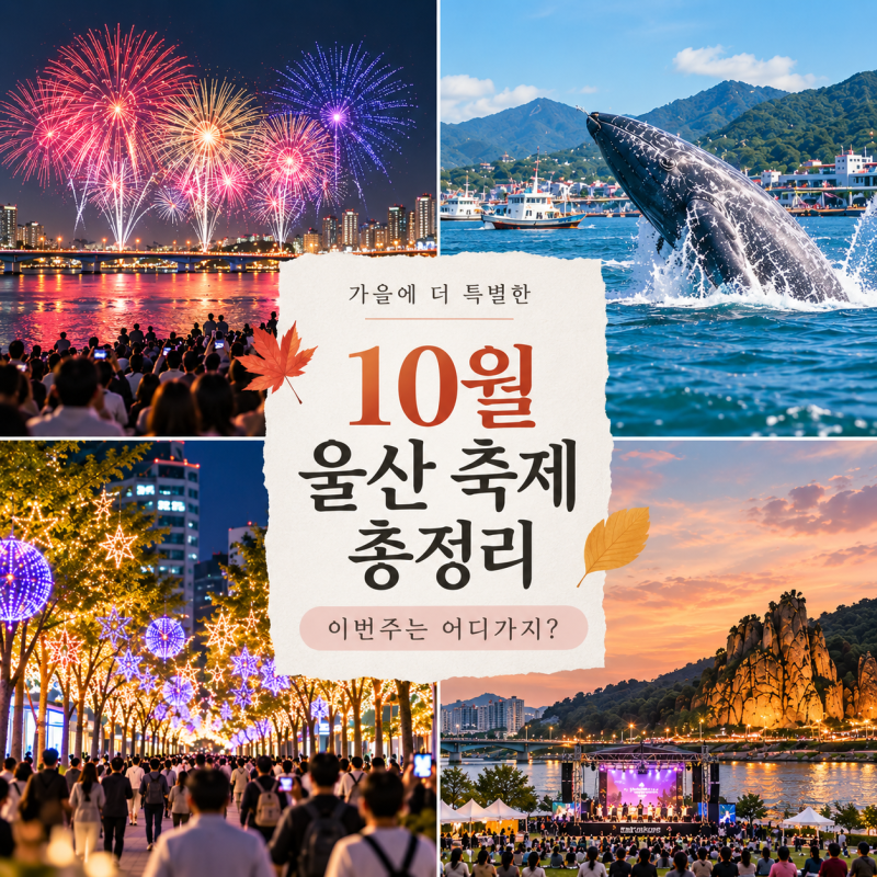 October Ulsan Festivals: From Fireworks to Whale Festival, Where to Go?