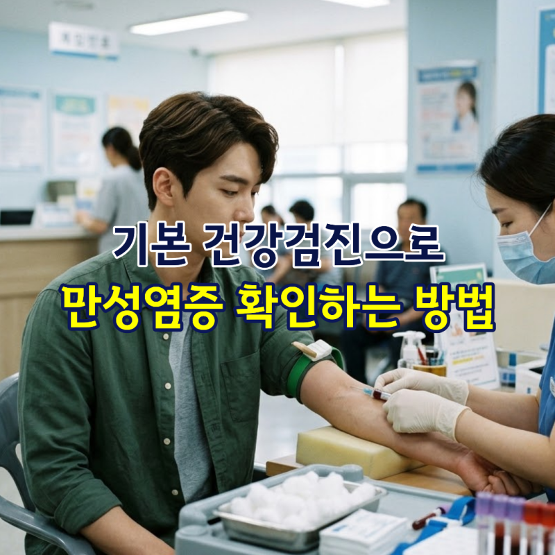 기본 건강검진으로 만성염증 확인하는 방법
