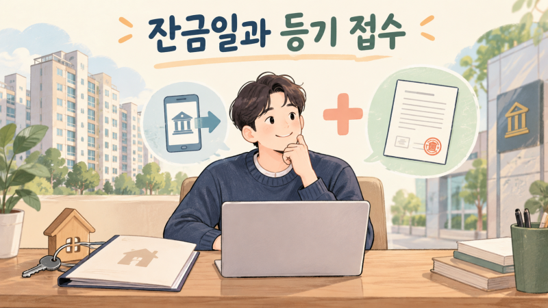 아파트 잔금 당일 등기 접수해야 할까? 소유권이전등기 시점 정리
