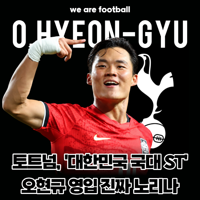 "손흥민 후광 안고 북런던 입성?! " 토트넘, '한국 국대 특급 공격수' 오현규 영입 전격 추진.......