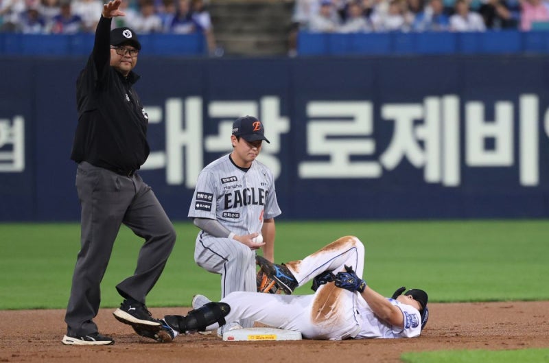 구자욱 부상에 삼성 초비상…2루 질주 후 햄스트링 통증, 현재 상태는?