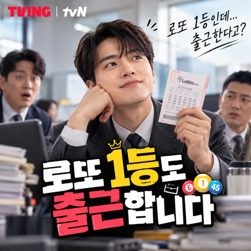 로또 1등도 출근합니다 몇부작? 이준혁 13억 당첨 후에도 퇴사 안 한 이유