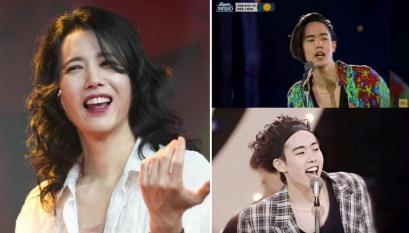 ‘장발 맨살 재킷’양준일 파격 패션 57세 탑골 GD 세월 고스란히 느껴지는 얼굴에 진한 화장 ....