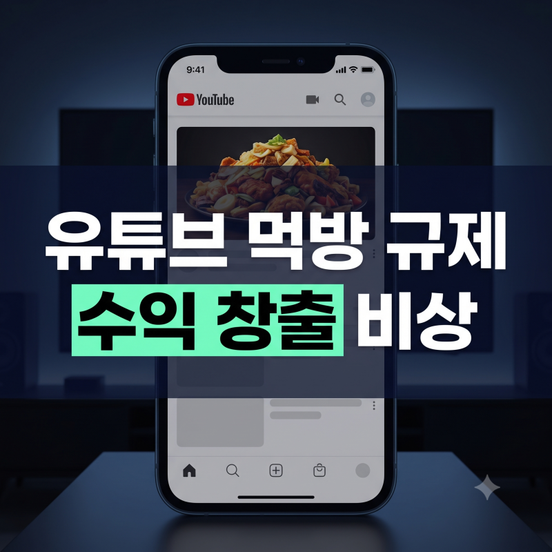 쯔양 비상! 유튜브 먹방 규제 강화 기준과 섭식장애 가이드라인 핵심 정리
