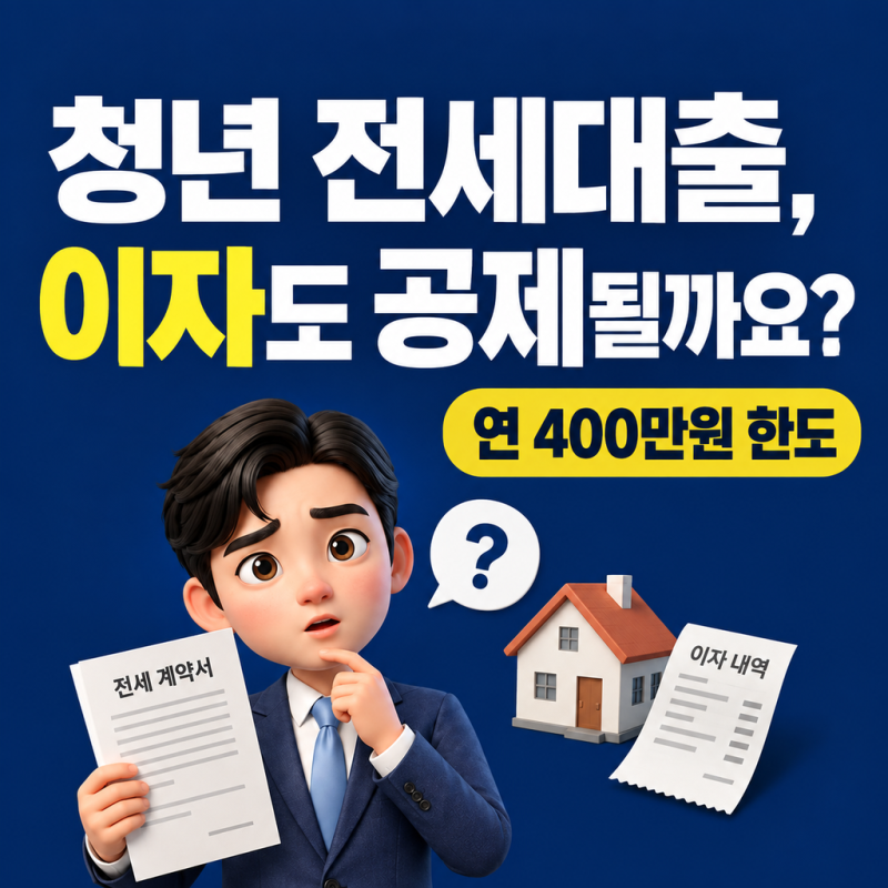 전세대출 소득공제, 만 39세 청년 대출도 입주·전입 전후 3개월 안에 빌렸나요?
