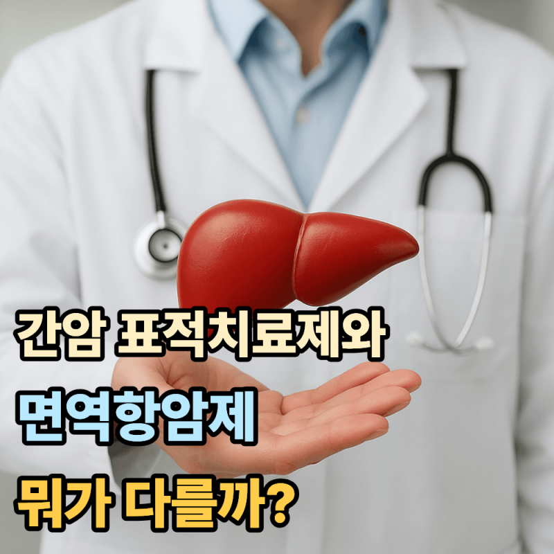 간암 표적치료제와 면역항암제, 뭐가 다를까