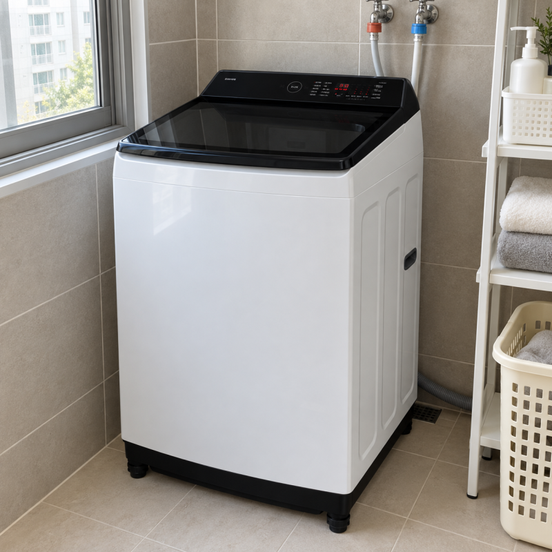 삼성 일반 통돌이 세탁기 AI 통버블 19kg WA80F19S8W 직접 써보니 알게 된 장단점과 이불빨래 건조....