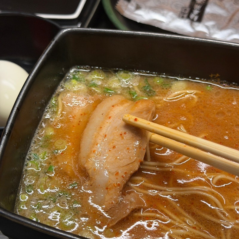 후쿠오카 텐진 이치란라멘, 빨간소스 4단계 후기