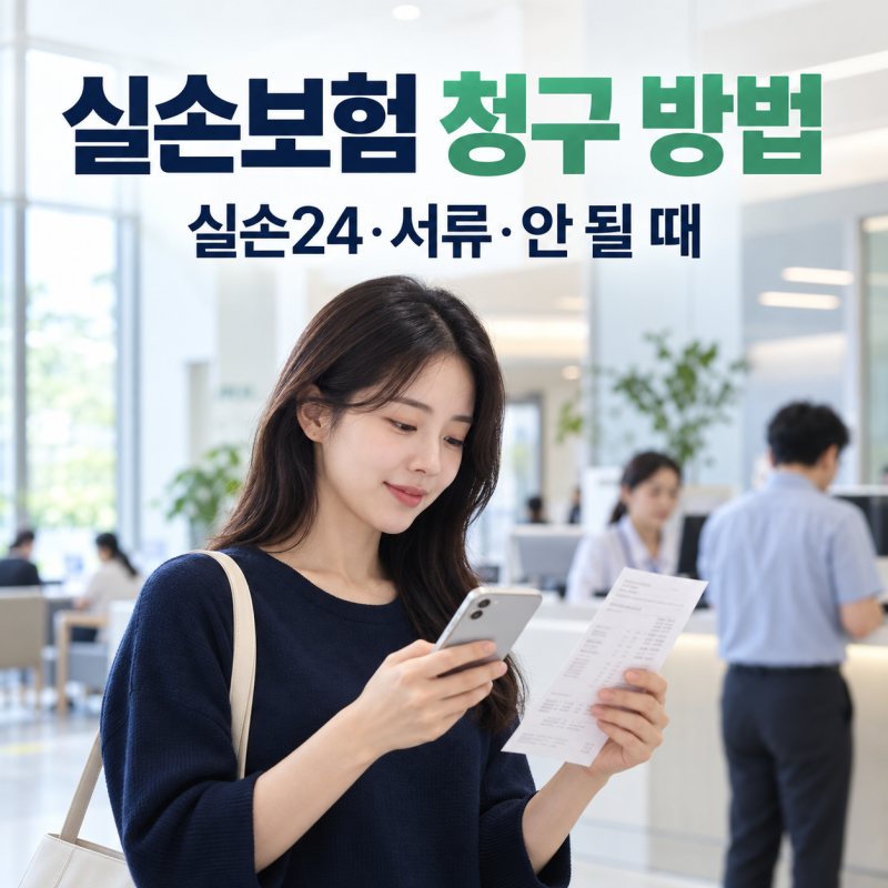 실손보험 청구 방법 총정리｜실손24 이용 순서, 필요 서류와 청구 안 될 때 해결법