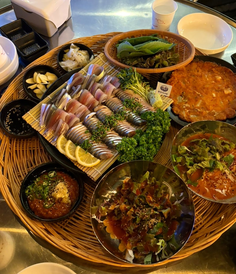 부산 광안리 야장테라스 술집 활어회 광안어시장