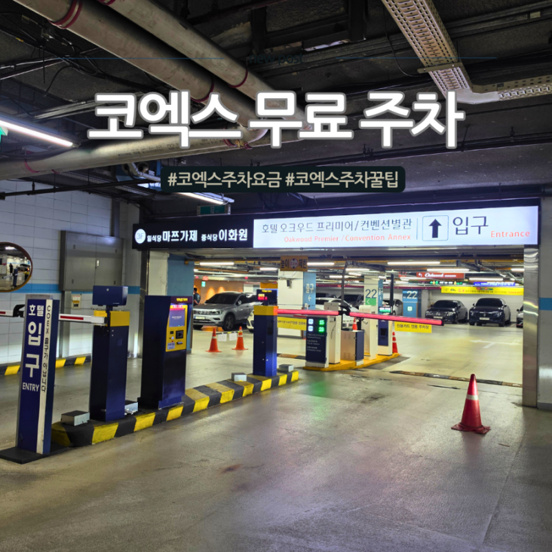 코엑스 주차요금 10시간 6만원인데 무료 주차할인 꿀팁