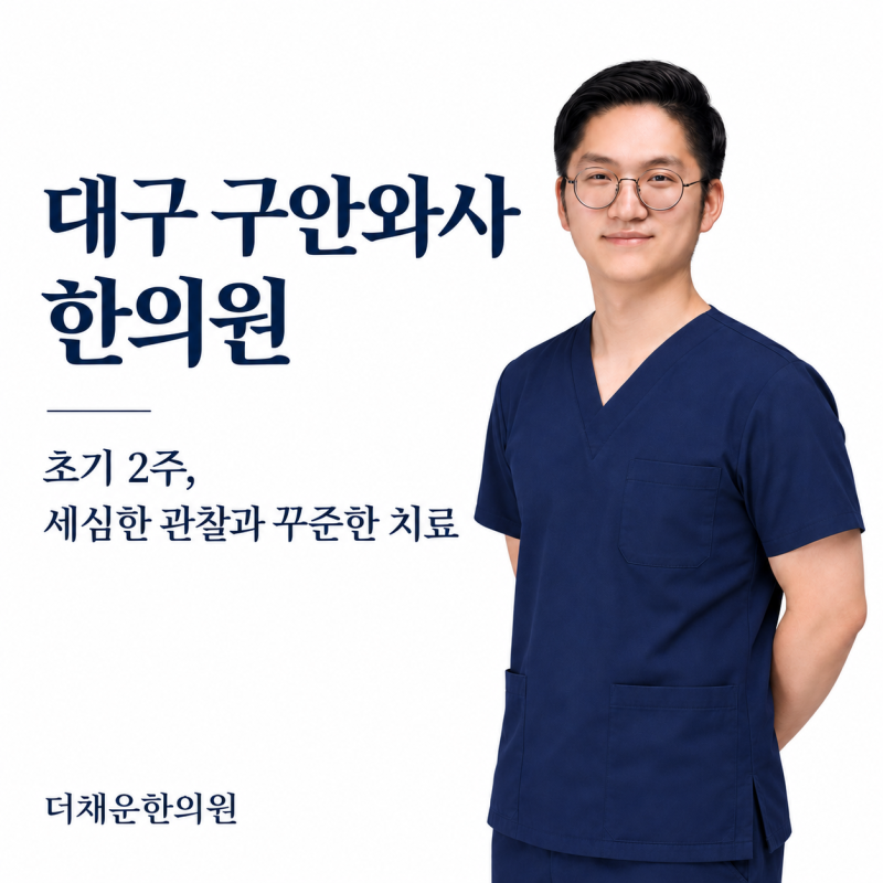 대구 구안와사 한의원 초기 2주부터 회복 과정까지 세심하게