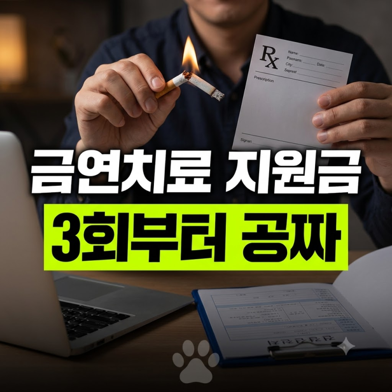금연치료 지원사업 지원금 신청 방법: 12주 이수 환급금부터 병원 진료비 혜택 총정리