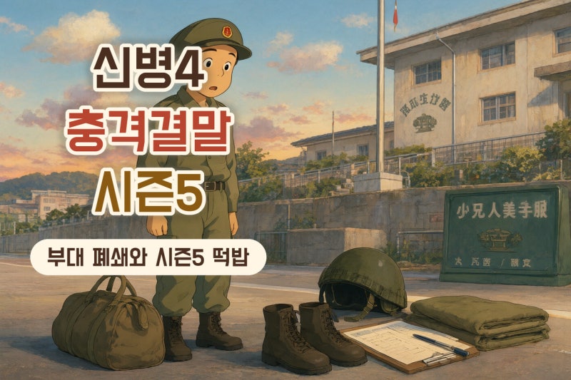 신병4 결말 분석: 신화부대 폐쇄와 시즌5 예고가 남긴 진짜 의미