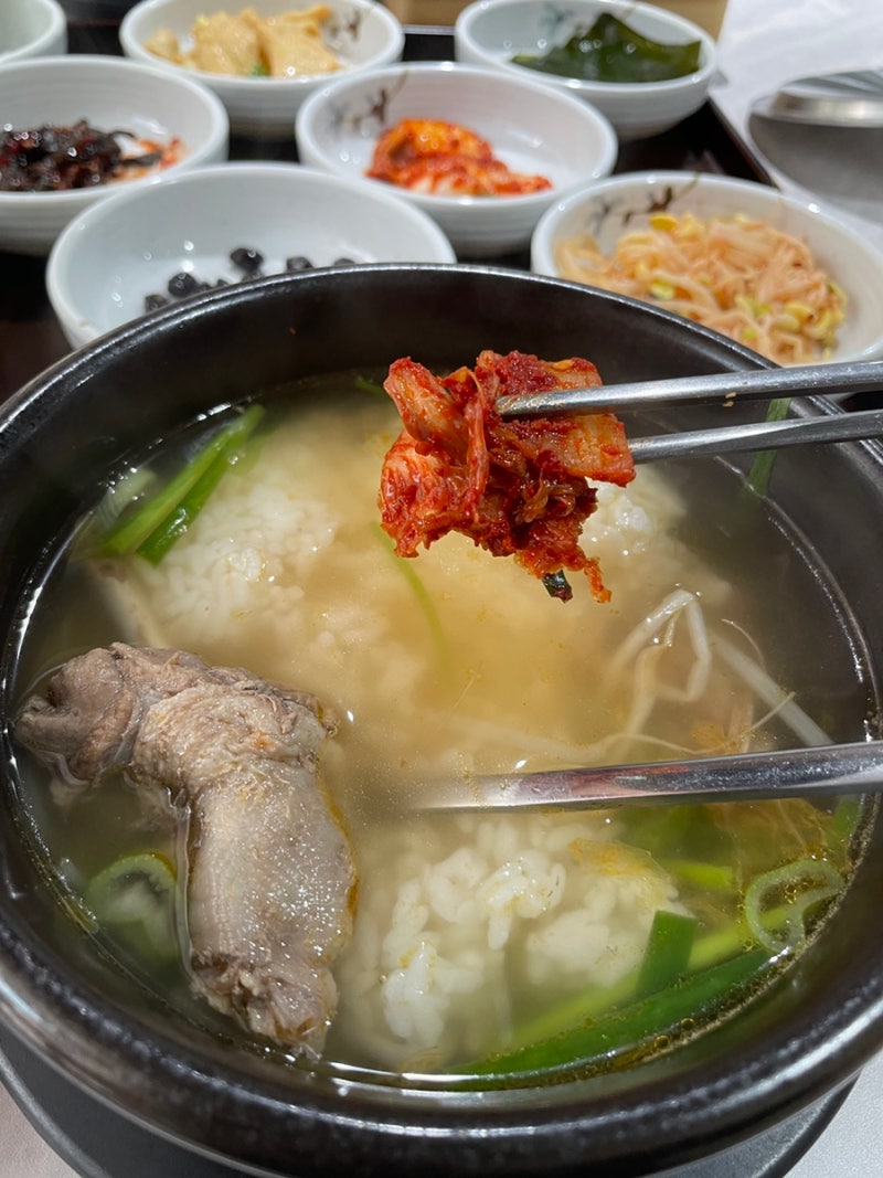 부산 온천동 맛집 부모님과 가기좋은 오리탕에 솥밥 조합 고급 한정식 급 신상 보양식맛집 ....