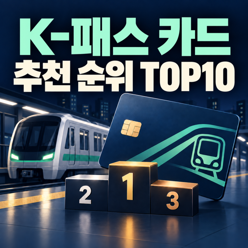 K-패스 카드 추천 순위 TOP10｜30% 할인 카드가 1위가 아닌 이유와 모두의카드 10월 변경사항