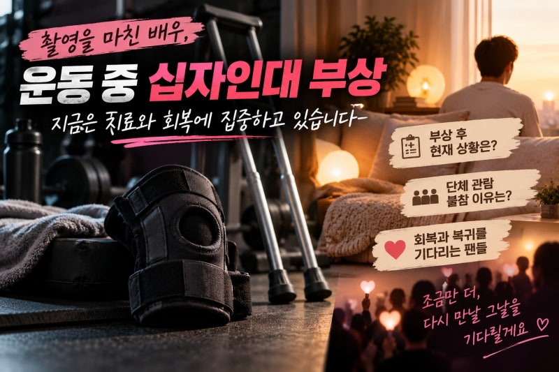 김동준 십자인대 부상 회복 중, 현재 상황과 확인할 점