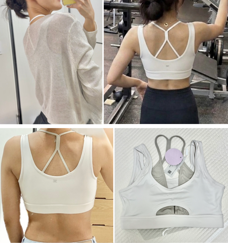 도로시와 에어리 소프트 컷아웃 레이어 브라 - 하나만 입어도 존예탱 인생 브라탑 만남