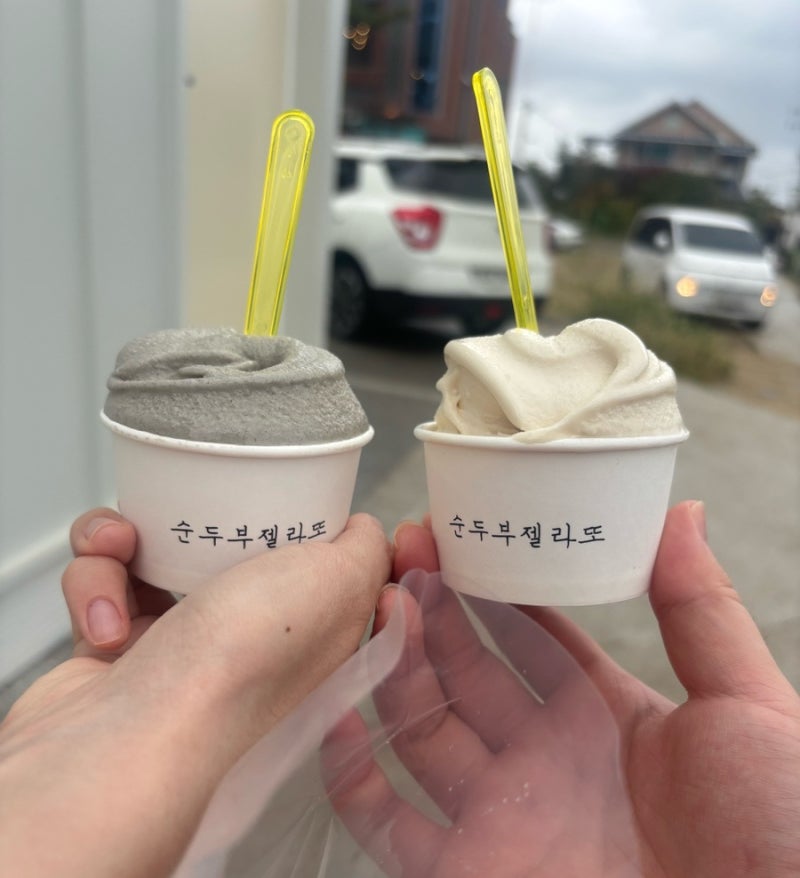 강릉 초당동 순두부젤라또 1호점 맛추천 솔직 후기