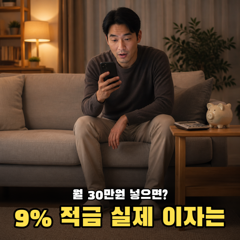 우리금융 다함께 적금2, 9% 우대조건과 실제 이자는?