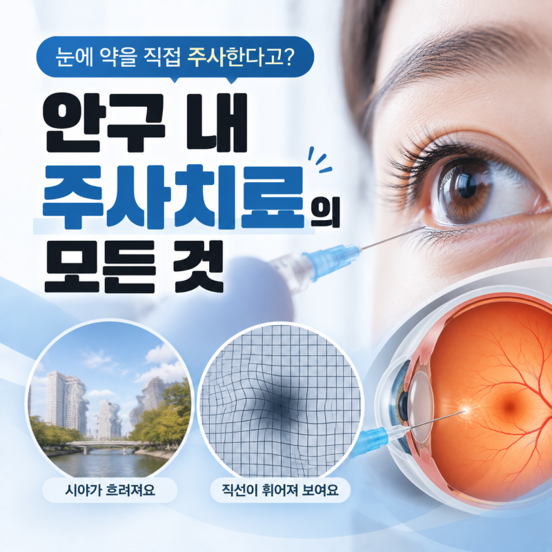 10초 만에 끝나는 눈 속 주사? 습성황반변성부터 당뇨망막병증까지 ‘안구 내 주사치료’의 ....