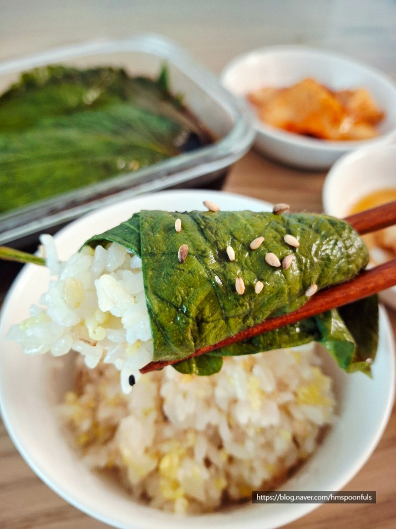 [냠톡] 깻잎장아찌 레시피 | 만들어두면 오래 먹어요