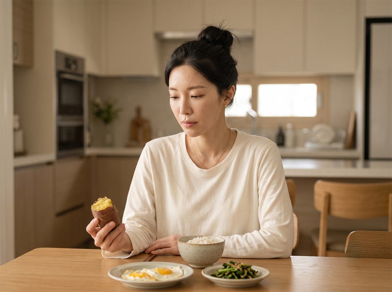 고구마 밥 대신 먹어도 될까, 다이어트할 때 양부터 확인할 것