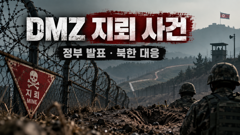 DMZ 지뢰 사건 결국 북한 지뢰로 판단｜정부 공식 발표와 김여정 반응 총정리