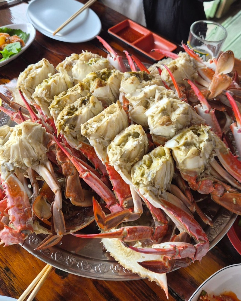 인천 화수부두 야장 유덕호 꽃게찜 맛집