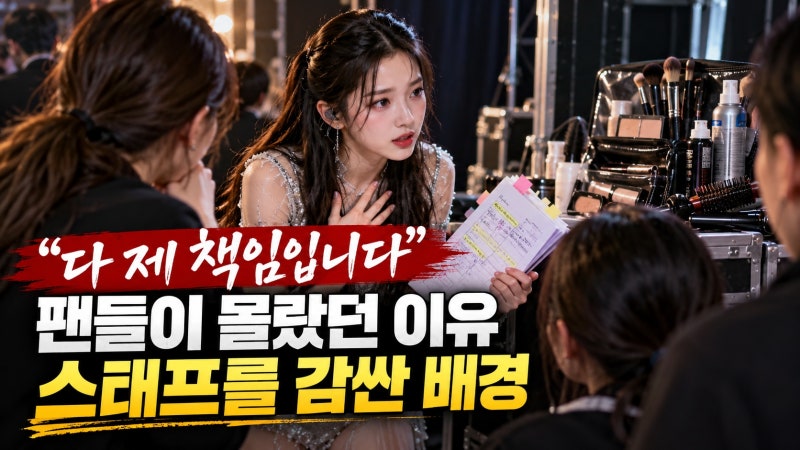 아이유, 소속사 스태프 감싸기 왜 직접 책임을 밝혔나