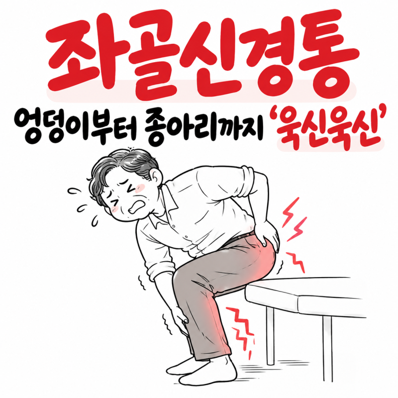 사혈부항 허리통증l 좌골신경통 "엉덩이부터 종아리까지 '욱신욱신'"l 센텀한의원