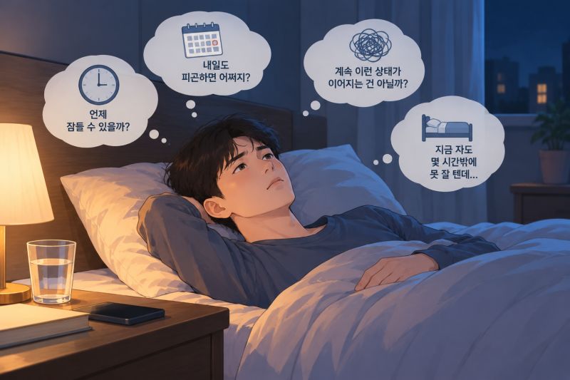 대전 불면증 왜 나타나는지 원인과 증상에 대해 알아볼게요