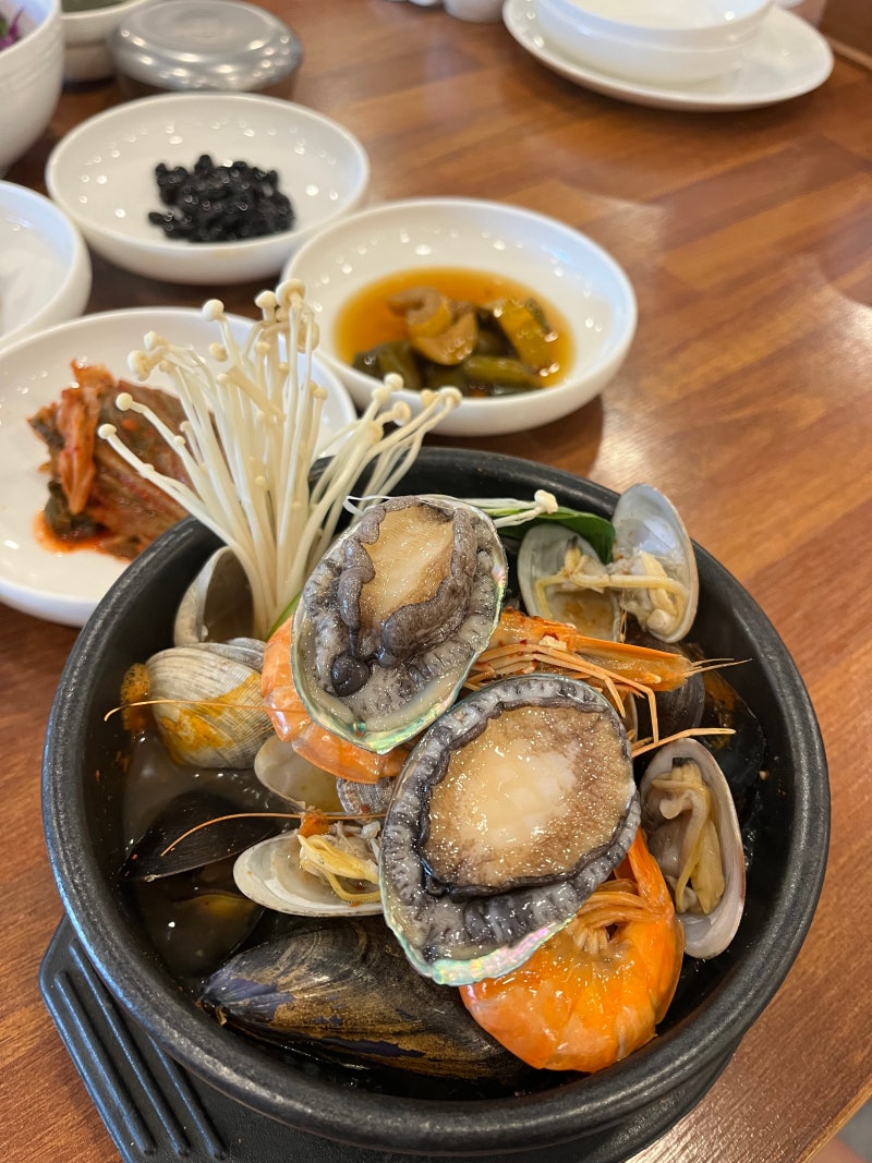 제주서귀포 해물맛집ㅣ천지연전복해물뚝배기