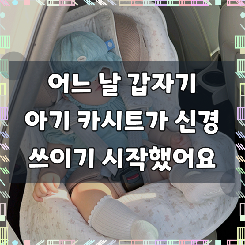 [오보기] 아기 유아 방수 냉감 양면 카시트 위생 보호 커버 이너시트 라이너