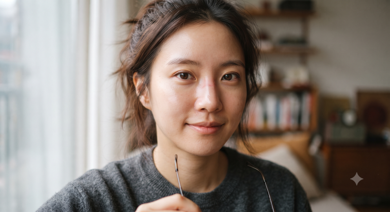 안경 자국이 검게 남는 이유, 코·귀 주변 색소침착처럼 보인다면?